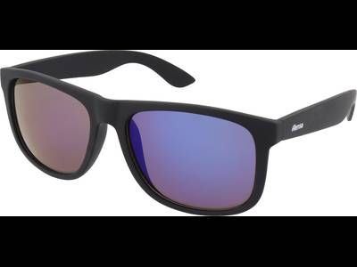 Sonnenbrillen Alensa Sport All Black Blue Mirror