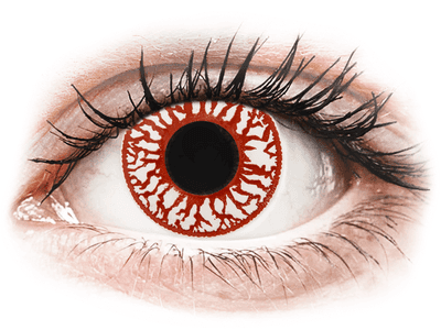ColourVUE Crazy Lens - Blood Shot - Tageslinsen ohne Stärke (2 Linsen)