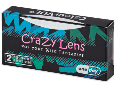 ColourVUE Crazy Lens - Mad Hatter - Tageslinsen ohne Stärke (2 Linsen)