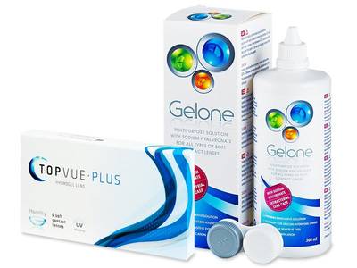 TopVue Plus (6 Linsen) + Gelone 360 ml - Älteres Design