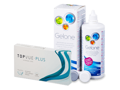 TopVue Plus (6 Linsen) + Gelone 360 ml