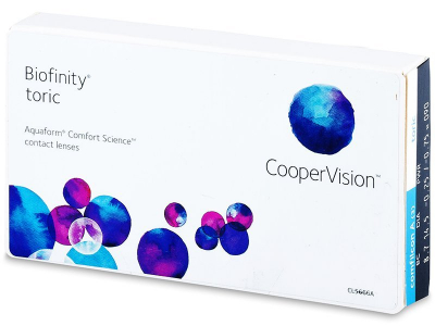 Biofinity Toric (3 Linsen) - Torische Kontaktlinsen