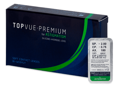 TopVue Premium for Astigmatism (1 Linse)