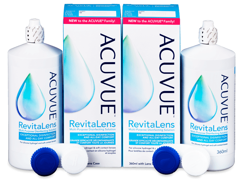 Pflegemittel Acuvue RevitaLens 2x 360 ml - Pflegelösung – günstigeres Duo Pack