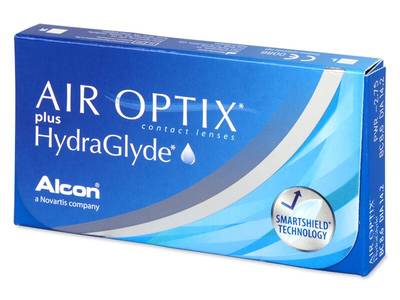 Air Optix plus HydraGlyde (3 Linsen) - Monatslinsen