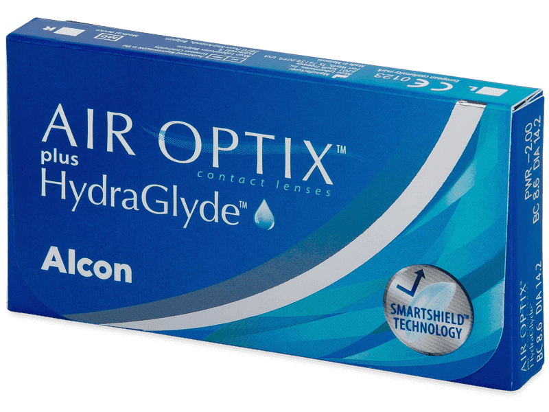 Air Optix plus HydraGlyde (3 Linsen) - Monatslinsen