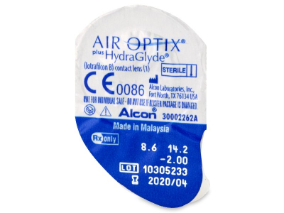 Air Optix plus HydraGlyde (3 Linsen) - Blister Vorschau