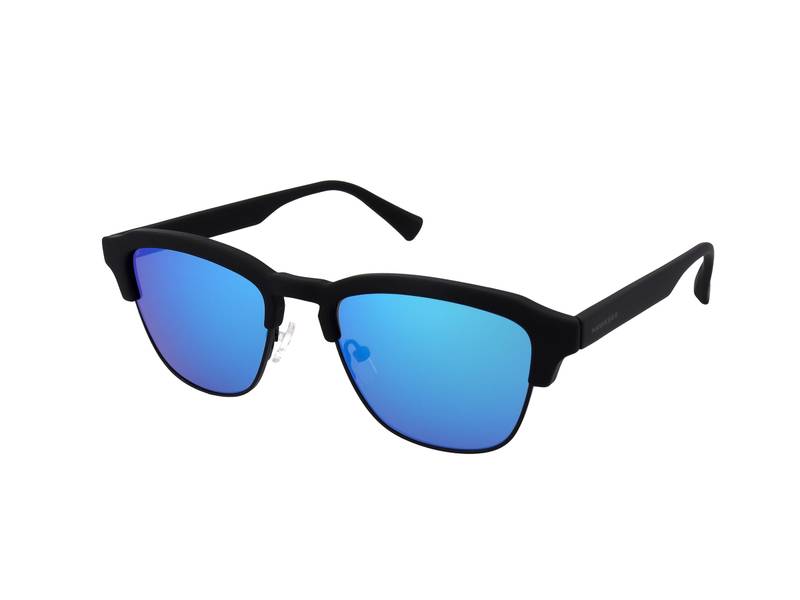 Sonnenbrillen Hawkers Rubber Black Clear Blue Classic 