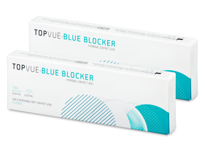 TopVue Blue Blocker (5 Paare) - Tageslinsen