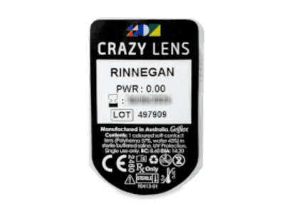 CRAZY LENS - Rinnegan - Tageslinsen ohne Stärke (2 Linsen) - Blister Vorschau