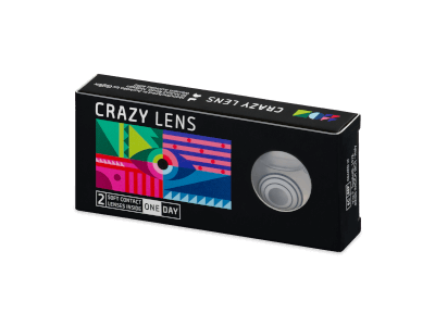 CRAZY LENS - Rinnegan - Tageslinsen mit Stärke (2 Linsen) - Coloured contact lenses