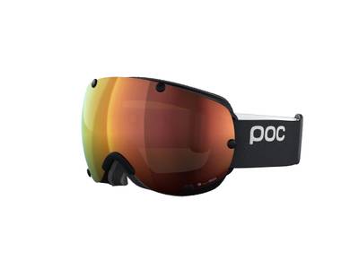 Sportbrillen POC Lobes Clarity Uranium Black/Spektris Orange