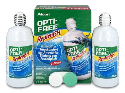 OPTI-FREE RepleniSH 2 x 300 ml - Älteres Design