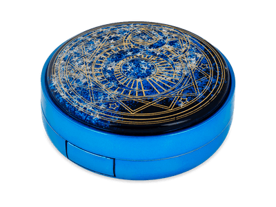 Reiseetui Astronomische Uhr - Blau 