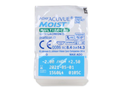 1 Day Acuvue Moist Multifocal (30 Linsen) - Blister pack preview 