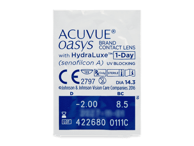 Acuvue Oasys 1-Day with Hydraluxe (30 Linsen) - Blister Vorschau