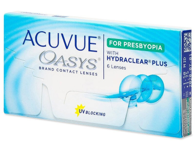 Acuvue Oasys for Presbyopia (6 Linsen) - Multifokale Kontaktlinsen
