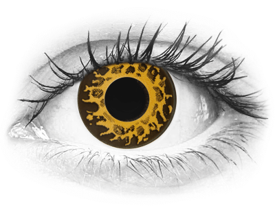 CRAZY LENS - Cheetah - Tageslinsen ohne Stärke (2 Linsen)