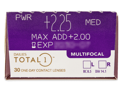 Dailies TOTAL1 Multifocal (30 Linsen) - Vorschau