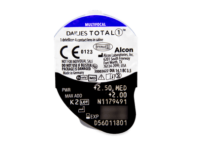 Dailies TOTAL1 Multifocal (30 Linsen) - Blister Vorschau