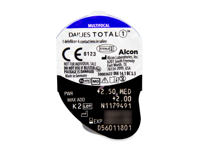 Dailies TOTAL1 Multifocal (90 Linsen) - Blister Vorschau