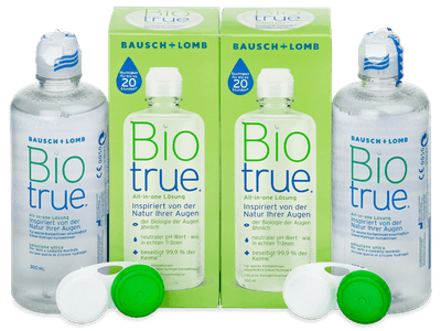 Pflegemittel Biotrue 2 x 300 ml