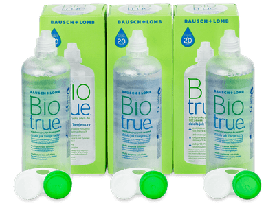 Pflegemittel Biotrue 3 x 300 ml - Dieses Produkt gibt es außerdem in folgenden Abpackungen