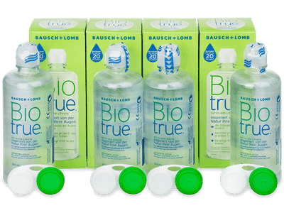 Pflegemittel Biotrue 4 x 300 ml