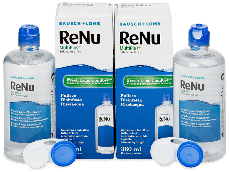 ReNu MultiPlus 2 x 360 ml  - Pflegelösung – günstigeres Duo Pack
