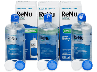 Pflegemittel ReNu MultiPlus 3x 360 ml - Dieses Produkt gibt es außerdem in folgenden Abpackungen