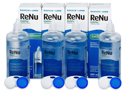 ReNu MultiPlus 4 x 360 ml - Pflegelösung – 4er Pack