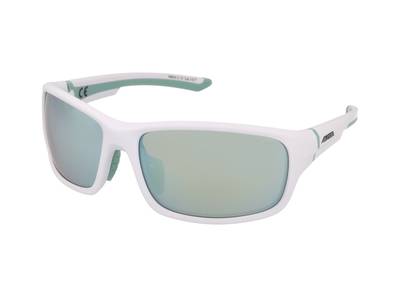 Sonnenbrillen Alpina Lyron S White Matt Pistachio/Emerald Mirror
