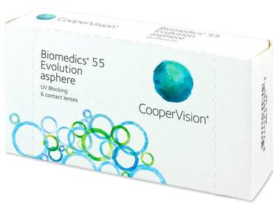 Biomedics 55 Evolution (6 Linsen) - Monatslinsen