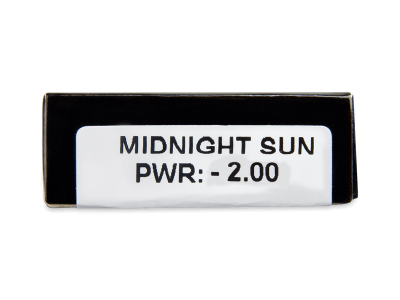 CRAZY LENS - Midnight Sun - Tageslinsen mit Stärke (2 Linsen) - Vorschau
