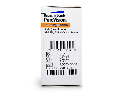 PureVision Toric (6 Linsen) - Vorschau