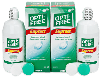 Pflegemittel OPTI-FREE Express 2 x 355 ml - Dieses Produkt gibt es außerdem in folgenden Abpackungen