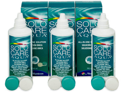 Pflegemittel SoloCare Aqua 3 x 360 ml