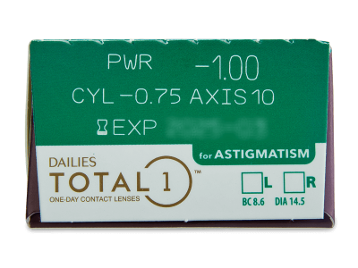 Dailies TOTAL1 for Astigmatism (90 Linsen) - Vorschau
