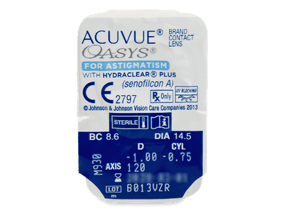 Acuvue Oasys for Astigmatism (6 Linsen) - Blister Vorschau