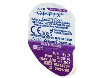 Air Optix Aqua Multifocal (3 Linsen) - Blister Vorschau