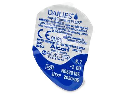 Dailies AquaComfort Plus (30 Linsen) - Blister Vorschau