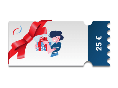 Geschenkgutschein im Wert von 25 €