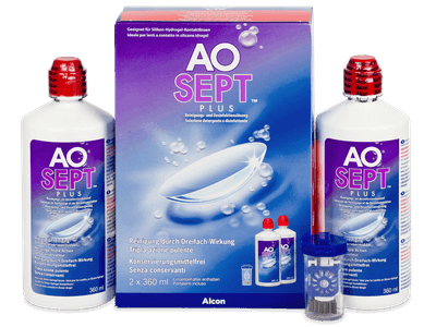 Pflegemittel AO SEPT PLUS 2 x 360 ml