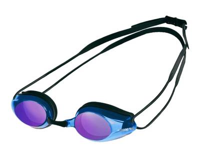 Sportbrillen Arena Tracks Mirror Black Blue Multi Black
