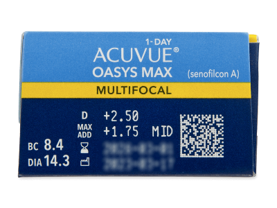 Acuvue Oasys Max 1-Day Multifocal (30 Linsen) - Vorschau