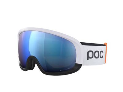 Sportbrillen POC Fovea Mid Clarity Comp Hydrogen White/Uranium Black/Spektris Blue + Spare lens