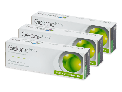 Gelone 1-day for Astigmatism (90 Linsen) - Torische Kontaktlinsen