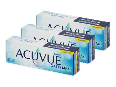 Acuvue Oasys Max 1-Day Multifocal (90 Linsen) - Multifokale Kontaktlinsen