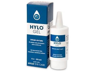 Augentropfen HYLO - GEL 10 ml - Älteres Design