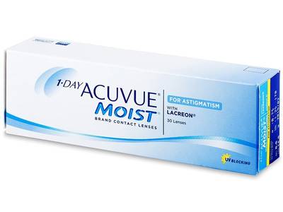 1 Day Acuvue Moist for Astigmatism (30 Linsen) - Älteres Design